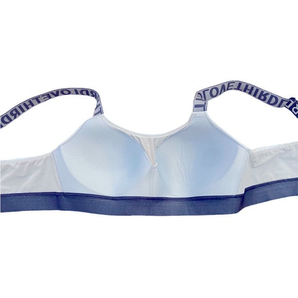 ThirdLove Kinetic Adjustable Sports Bra Blue / Turquoise 38A - Picture 4 of 7